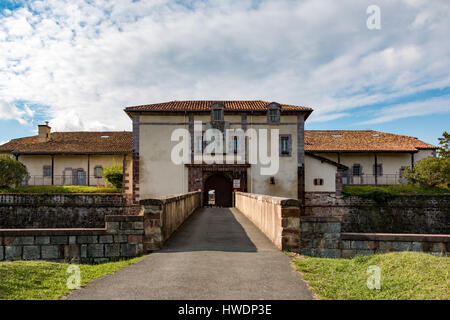 The Citadelle in Saint-Jean-Pied-de-Port in French Basque Country Stock Photo