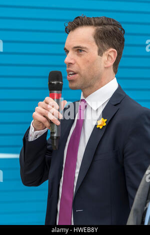 Ken Skates AM is a Welsh Labour politician, who has represented the constituency of Clwyd South since the National Assembly for Wales election of 2011 Stock Photo