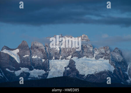 Meili snow mountain, morning, Sanjiang Naga, Yunnan Province, China Stock Photo