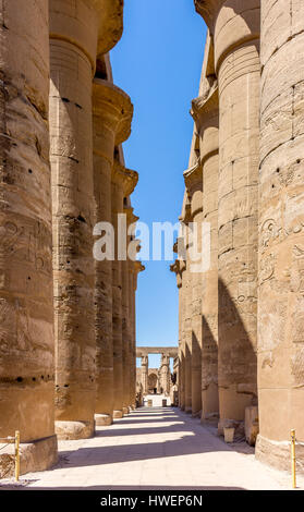 Säulengang in Luxor