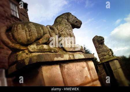 Lions House, Berwick-upon-Tweed Stock Photo