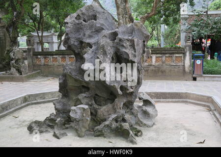 Temple of Lê Hoàn, posthumous name is Lê Đại Hành in Hoa Lư, ancient capital of Vietnam. Stock Photo