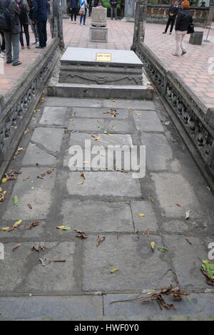 Temple of Lê Hoàn, posthumous name is Lê Đại Hành in Hoa Lư, ancient capital of Vietnam. Stock Photo