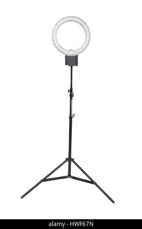 Studio lighting isolated on the white background Stock Photo