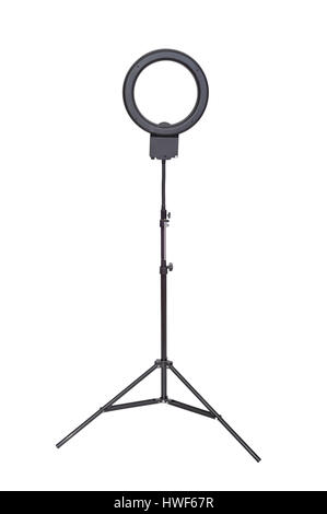 Studio lighting isolated on the white background Stock Photo