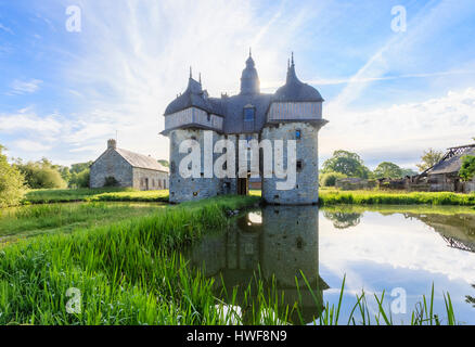 France, Orne , Normandie Maine Regional Natural Park, La Haute Chapelle, la Saucerie Manor Stock Photo