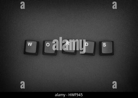 Word Word Written with Computer Keyboard Keys. Concept Image. Stock Photo