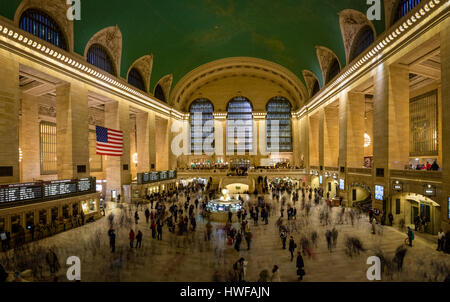 Interior of Grand Central Terminal - New York, USA Stock Photo