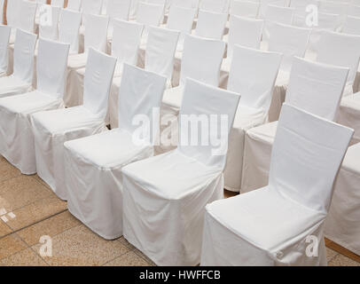 White cloth chairs sale