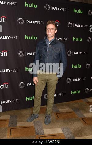 Los Angeles, CA, USA. 21st Mar, 2017. Barrett Foa at arrivals for NCIS: LOS ANGELES at 34th Annual Paleyfest Los Angeles, The Dolby Theatre at Hollywood and Highland Center, Los Angeles, CA March 21, 2017. Credit: Priscilla Grant/Everett Collection/Alamy Live News Stock Photo