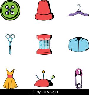 Tailor girl sewing machine logo design Stock Vector Image & Art - Alamy