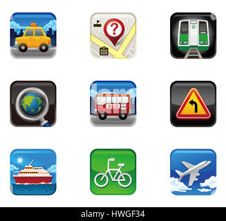 App-Icon Stock Photo
