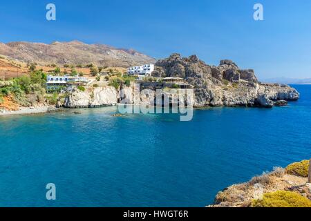 Greece, Crete, Messara bay, surroundings of Agia Galini, Agios Pavlos ...