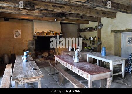 France, Cotes d'Armor, Perret, the Forges des Salles, steel-making village of the XVIIIth and XIXth centuries Stock Photo