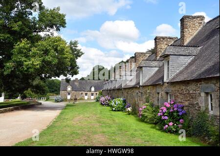 France, Cotes d'Armor, Perret, the Forges des Salles, steel-making village of the XVIIIth and XIXth centuries Stock Photo