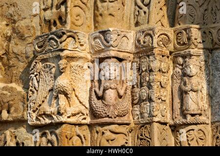 Italy, Lombardy, Pavia, Basilica di San Michele Maggiore Stock Photo