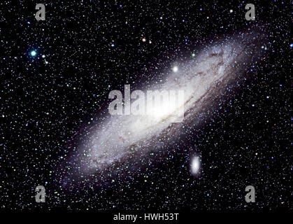 The great Andromeda Galaxy (M31) in the constellation Andromeda Stock Photo