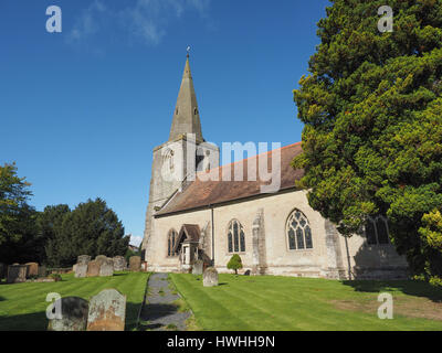 Parish Church of St Mary Magdalene in Tanworth in Arden, UK Stock Photo