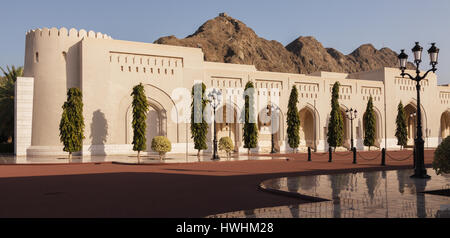 Al Alam Palace, Muscat Stock Photo