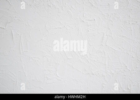 White grunge or vintage structural plaster texture background Stock Photo
