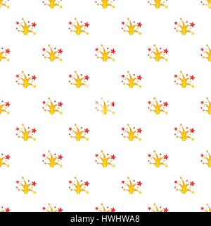 Firework pattern, cartoon style Stock Vector