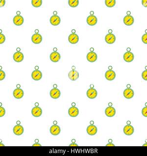 Compass pattern, cartoon style Stock Vector