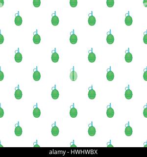 Hand paintball grenade pattern, cartoon style Stock Vector Image & Art ...