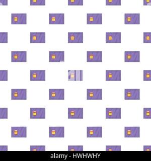 Safe pattern, cartoon style Stock Vector