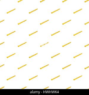 Flute pattern, cartoon style Stock Vector