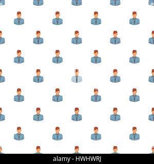 Toastmasters pattern, cartoon style Stock Vector