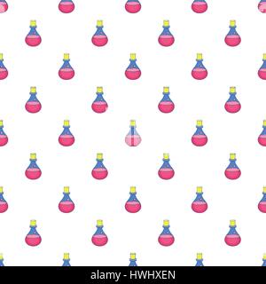 Flask of oil pattern, cartoon style Stock Vector
