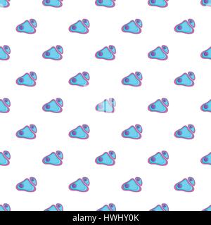 Cell pattern, cartoon style Stock Vector