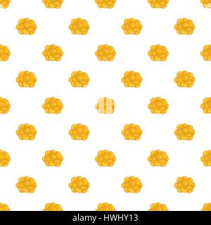 Ovary pattern, cartoon style Stock Vector