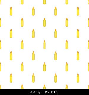 Expanding bullets pattern, cartoon style Stock Vector