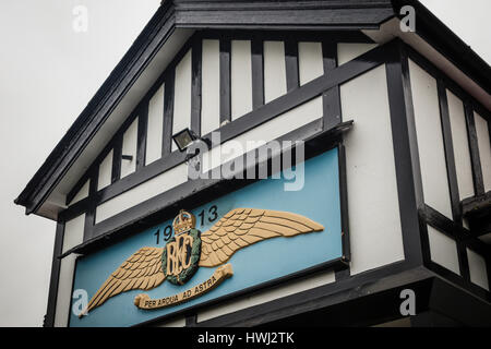 Royal Flying Corps buidings, Netheravon Airfield, Wiltshire, England, UK. Stock Photo