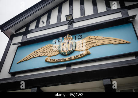 Royal Flying Corps buidings, Netheravon Airfield, Wiltshire, England, UK. Stock Photo