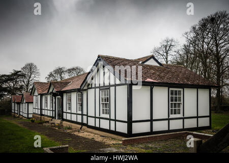 Royal Flying Corps buidings, Netheravon Airfield, Wiltshire, England, UK. Stock Photo