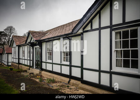 Royal Flying Corps buidings, Netheravon Airfield, Wiltshire, England, UK. Stock Photo