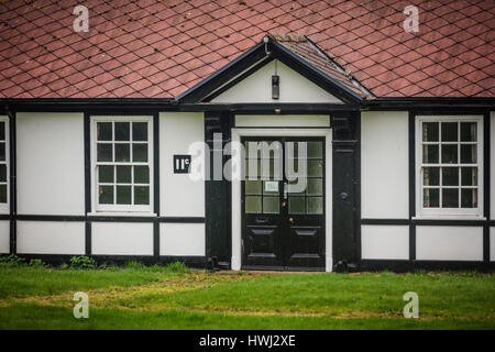 Royal Flying Corps buidings, Netheravon Airfield, Wiltshire, England, UK. Stock Photo