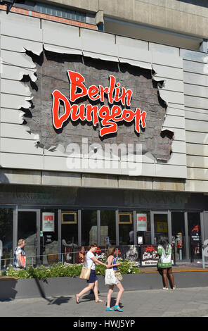 Berlin Dungeon, Spandauer Strasse, Mitte, Berlin, Deutschland Stock Photo