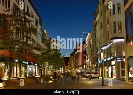 Leipzig Grimmaische street Stock Photo - Alamy