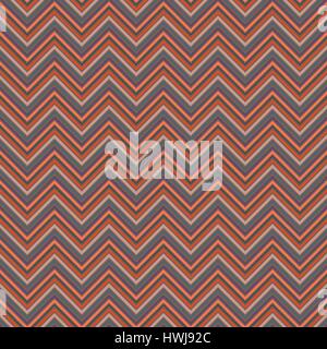 Colored seamless pattern zig zag. Abstract repeating background, vector illustration. Stock Vector