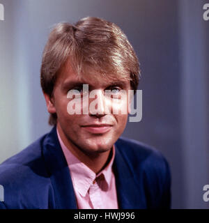 Deutscher Komiker, Schauspieler und Moderator Hape Kerkeling, Deutschland 1980er Jahre. German comedian, actor and TV presenter Hape Kerkeling, Germany 1980s. Stock Photo