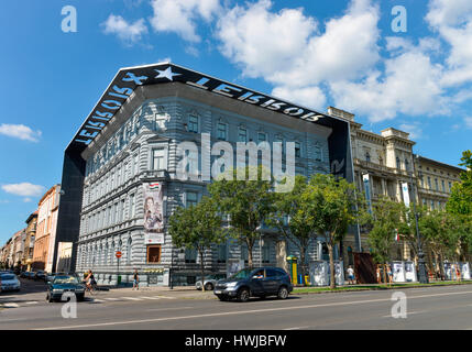 Haus des Terrors, Andrassy ut, Budapest, Ungarn Stock Photo