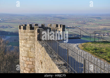 Historic Old-town, Waldenburg, climatic spa, Swabian-Franconian Forest, Hohenlohe region, Baden-Wuerttemberg, Heilbronn-Franconia, Germany Stock Photo