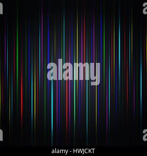 Abstract background of a set of multi-colored vertical stripes, vector illustration. Stock Vector