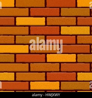 Brick wall seamless Vector illustration background Stock Vector Image ...