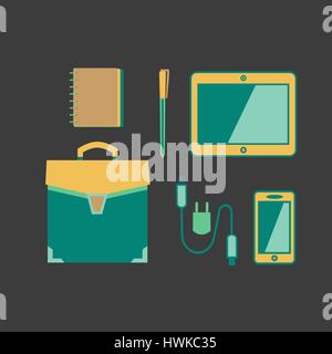 Handbag icon concept. Stock Vector