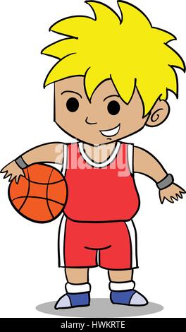 Cartoon boy playing football Stock Vector Image & Art - Alamy