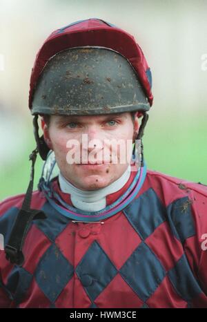 ADRIAN SMITH JOCKEY 12 January 1996 Stock Photo